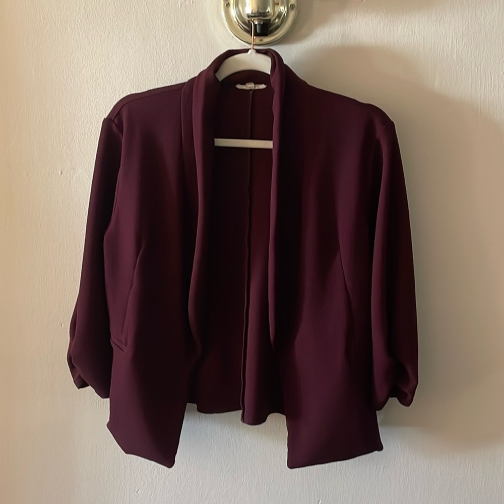Purple blazer